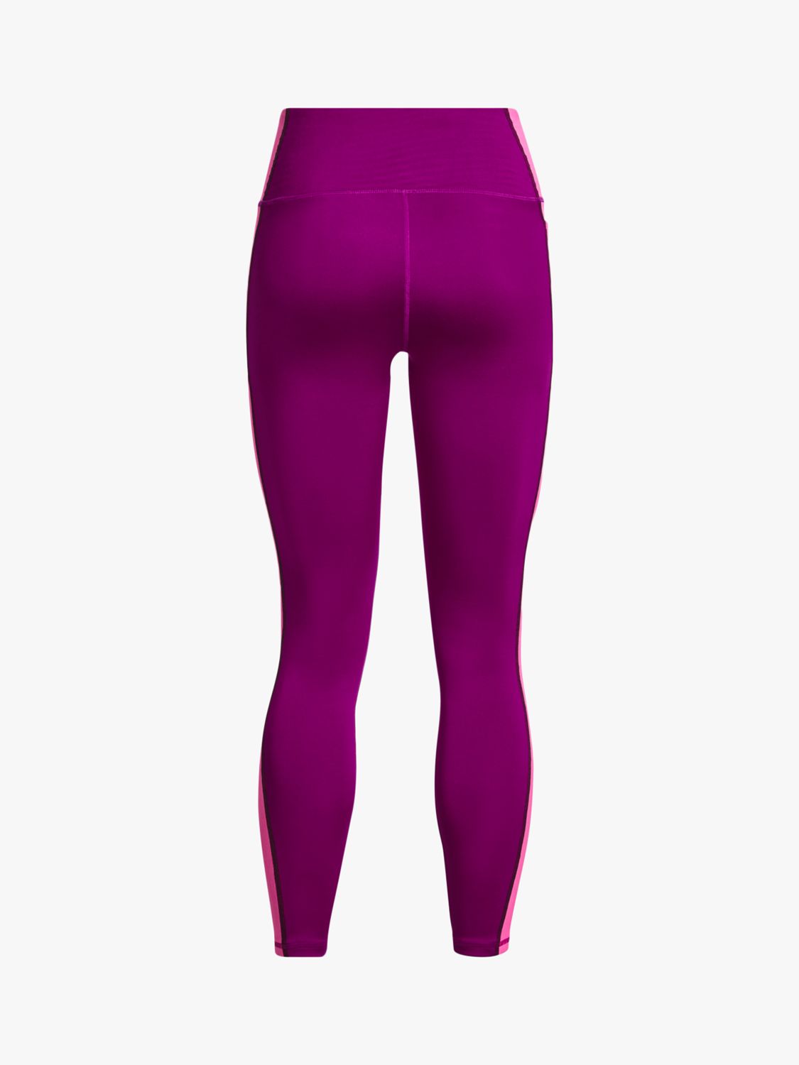 Under Armour Train Cold Weather Gym Leggings, Magenta/Pink/Black, XS