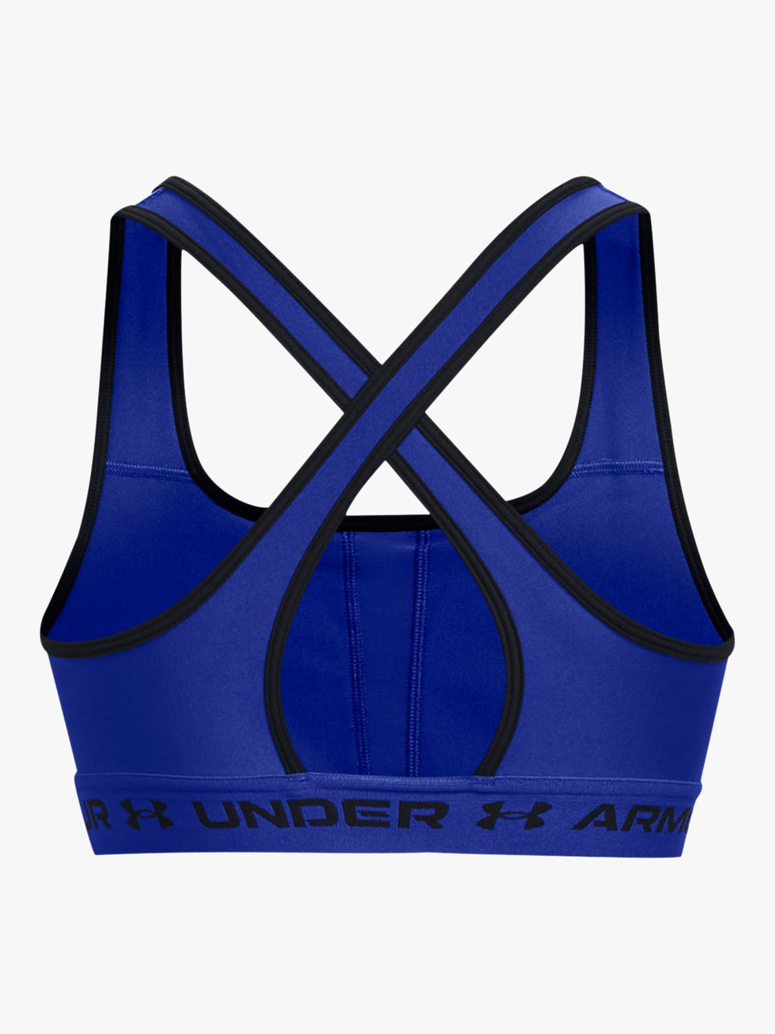 Under Armour Mid Armour Crossback Sports Bra, Team Royal/Black at