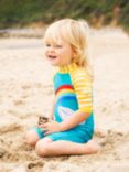 Frugi Kids' Little Whale Sun Safe Suit, Camper, Camper