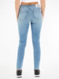 Calvin Klein Mid Rise Skinny Jeans, Light Blue