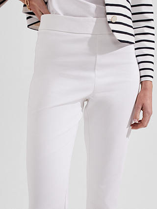 Hobbs Kaya Capri Trousers, White