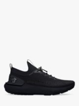 Mens Under Armour black HOVR Phantom 3 Running Sneakers