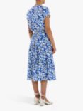 Lollys Laundry Freddy Floral Midi Dress, Blue/Multi