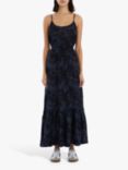 Lollys Laundry Uno Maxi Dress, Washed Black, Washed Black