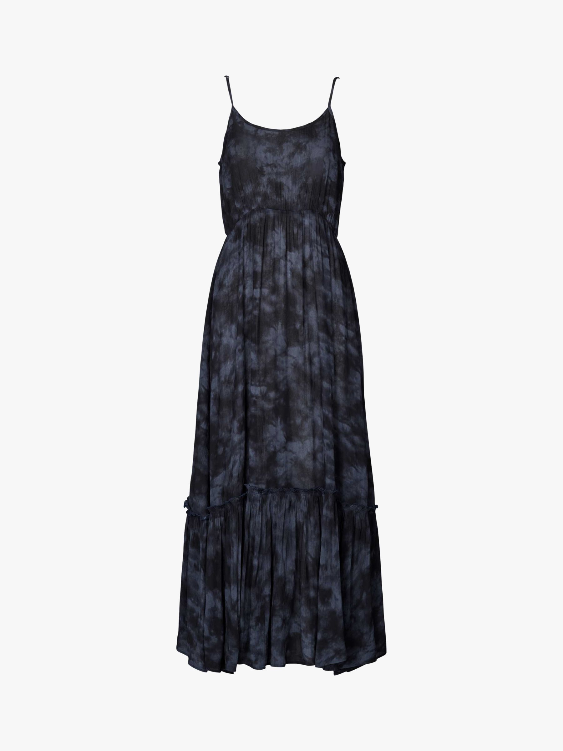 Lollys Laundry Uno Maxi Dress, Washed Black at John Lewis & Partners