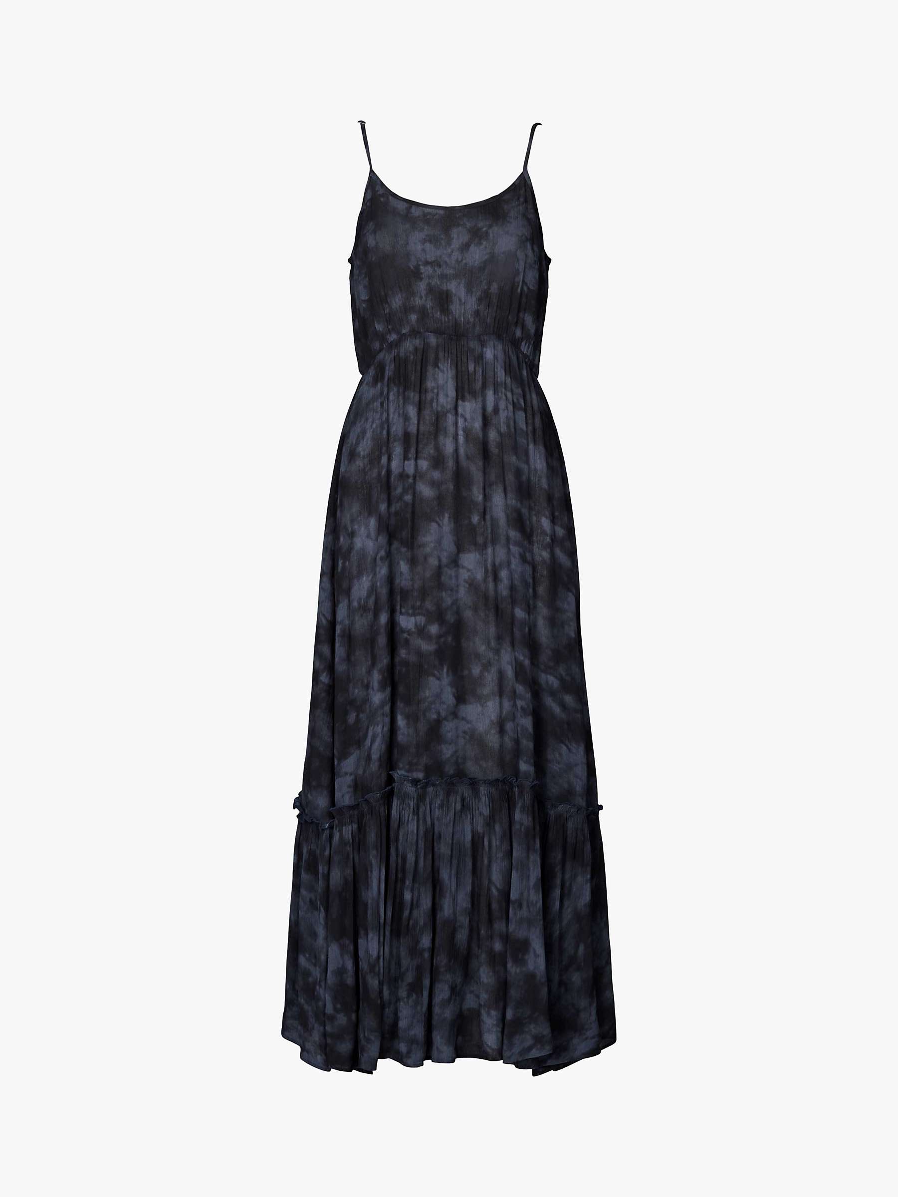Buy Lollys Laundry Uno Maxi Dress, Washed Black Online at johnlewis.com