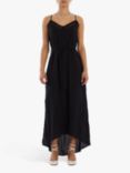 Lollys Laundry Beatrice Lace Trim Dress, Washed Black