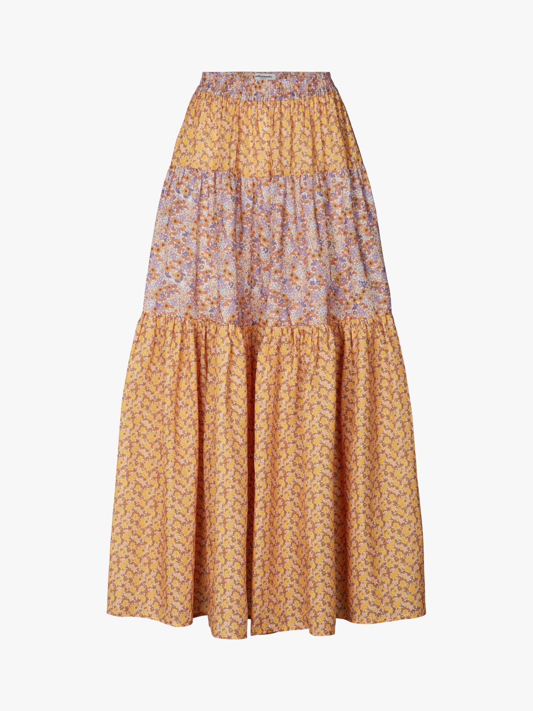 Lollys Laundry Sunset Floral Skirt, Multi at John Lewis & Partners