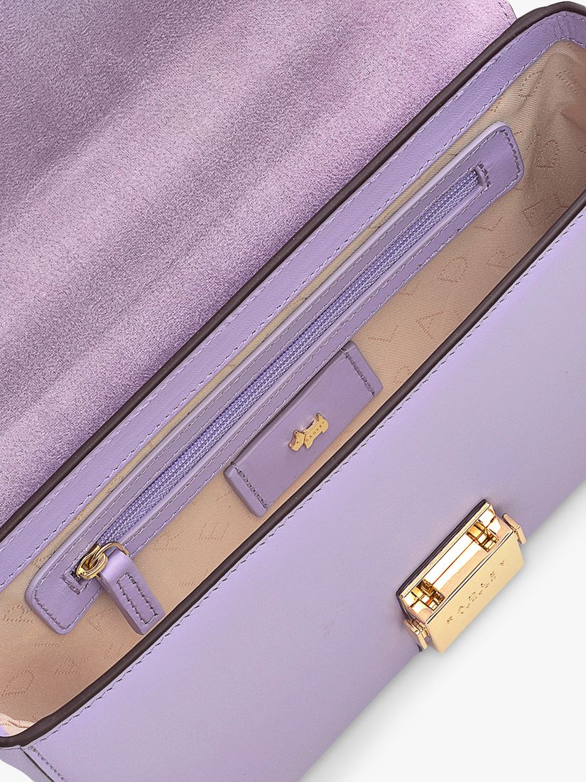 Radley Hanley Close Medium Shoulder Bag, Lavender at John Lewis & Partners
