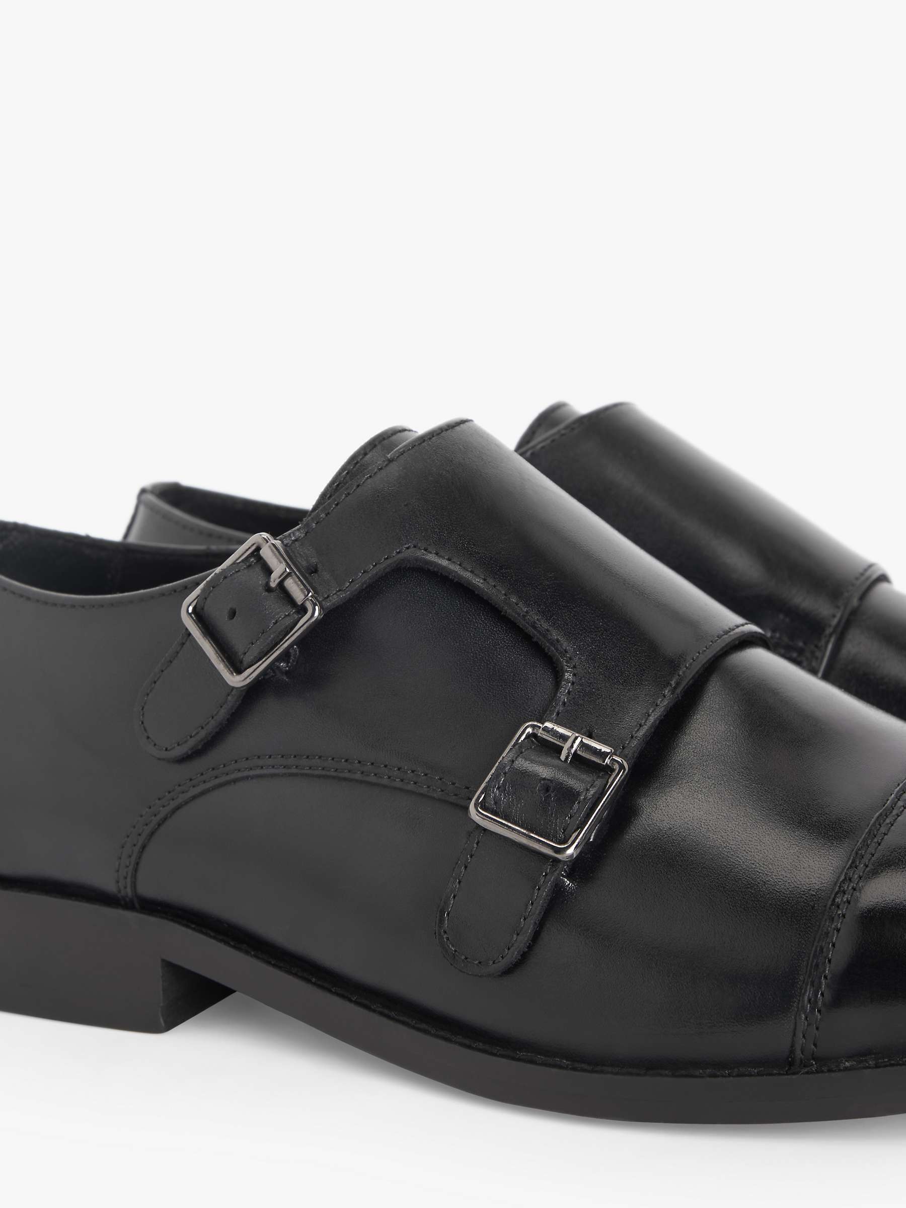 Buy John Lewis Double Strap Leather Monk Shoes Online at johnlewis.com