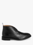 John Lewis Formal Leather Chukka Boots, Black