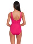 Lauren Ralph Lauren Ring Front Underwired Shaping Swimsuit, Orchid