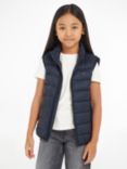 Tommy Hilfiger Kids' Essential Gilet, Desert Sky