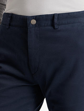 SPOKE Heroes Cotton Blend Broad Thigh Chinos, Navy