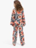 Minijammies Kids' Nicole Animal and Floral Print Pyjamas, Multi