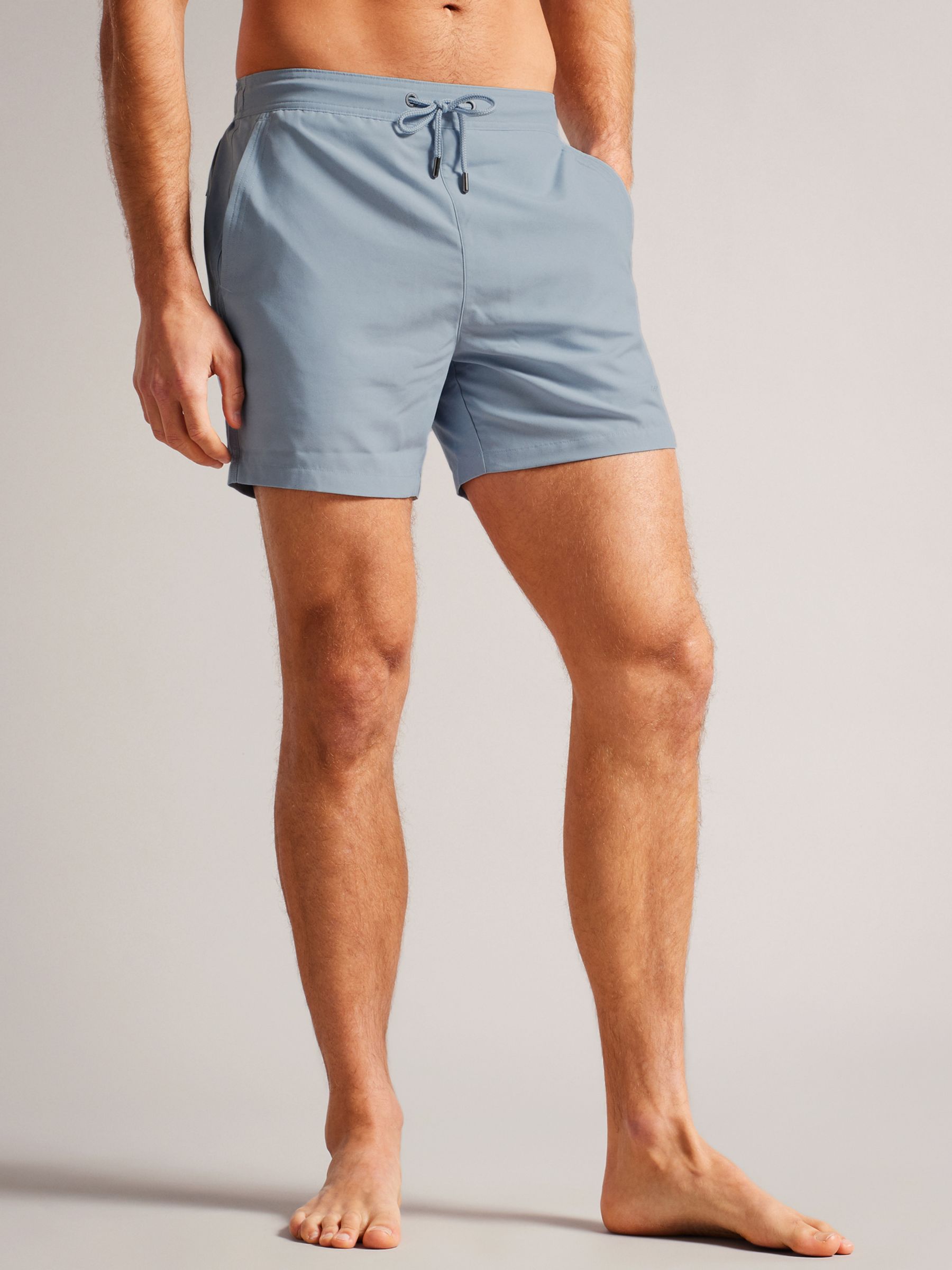 Ted Baker Hiltree Swimming Trunks, Mid Blue, XL