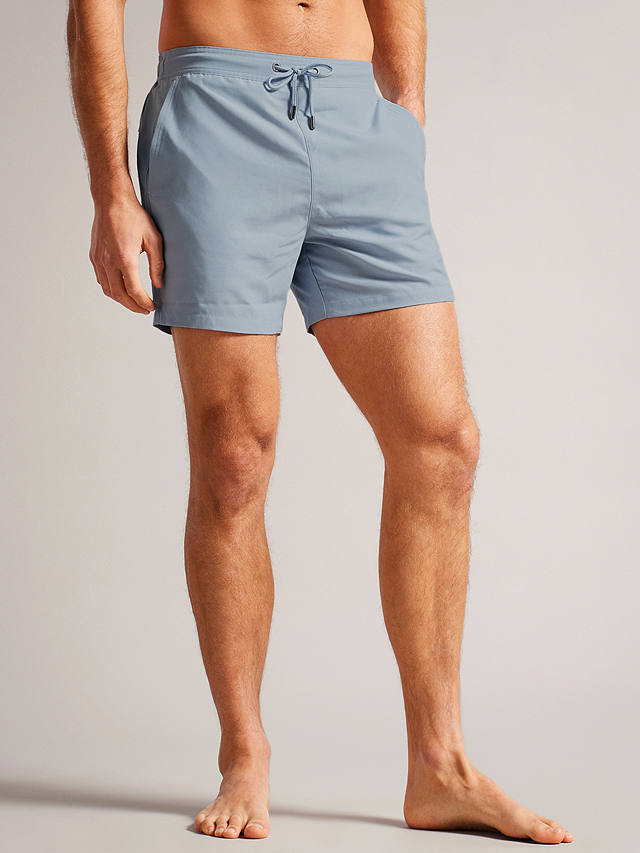 Ted Baker Hiltree Swimming Trunks, Mid Blue