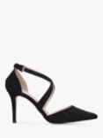Carvela Kross Jewel Suede Court Shoes, Black