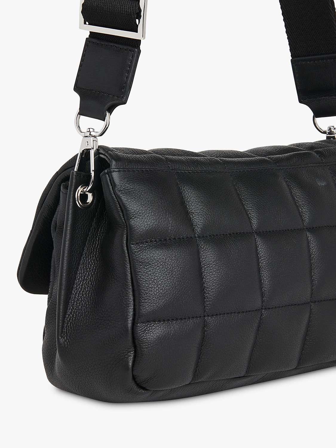 Buy Whistles Ellis Qui Leather Cross Body Bag Online at johnlewis.com