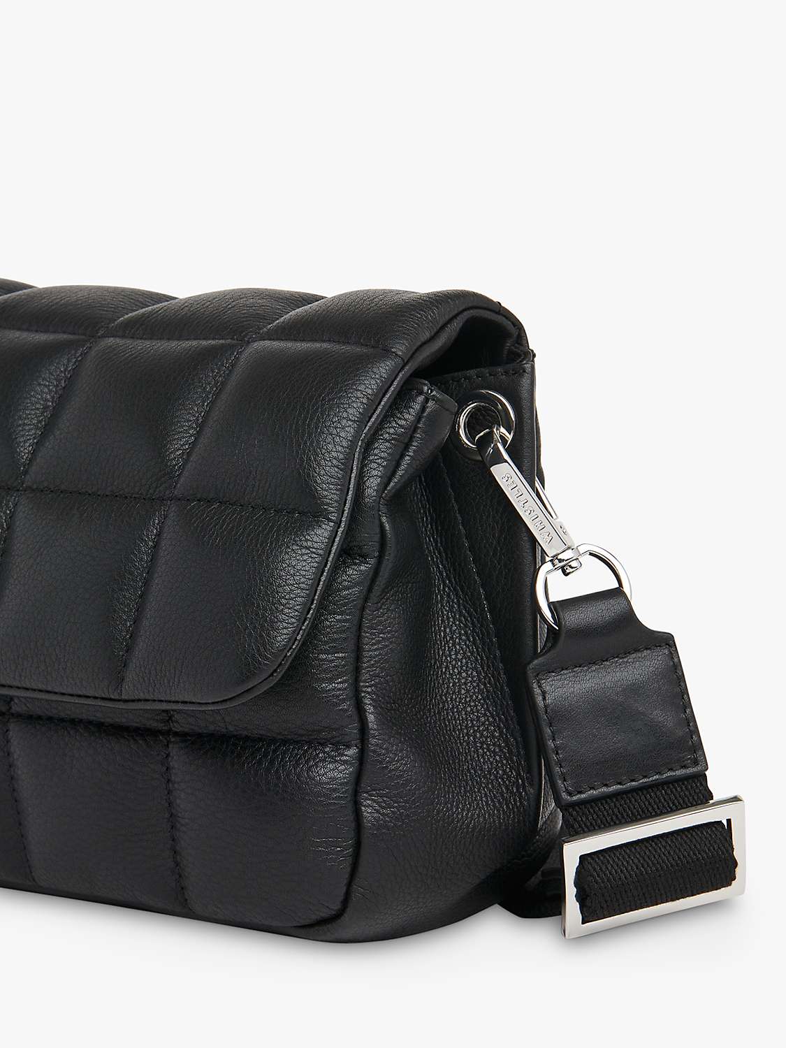 Buy Whistles Ellis Qui Leather Cross Body Bag Online at johnlewis.com