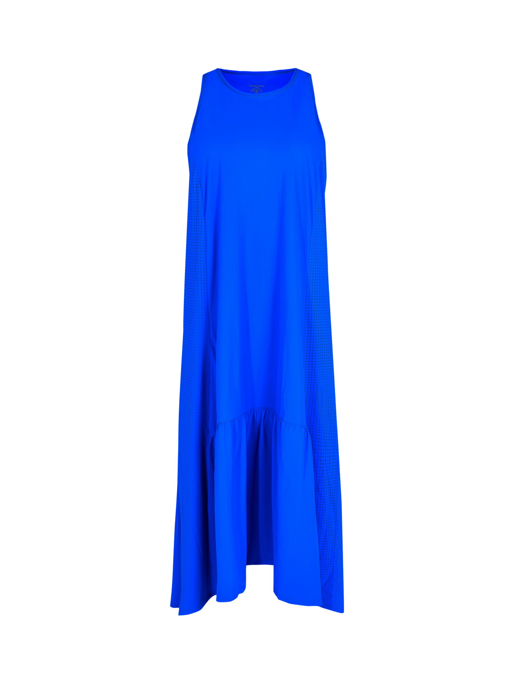 Sweaty Betty Explorer Ace Midi Dress, Electric Blue at John Lewis ...