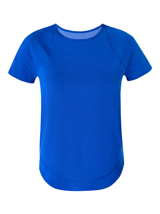 Sweaty Betty Breathe Easy Running T-Shirt, Lightning Blue