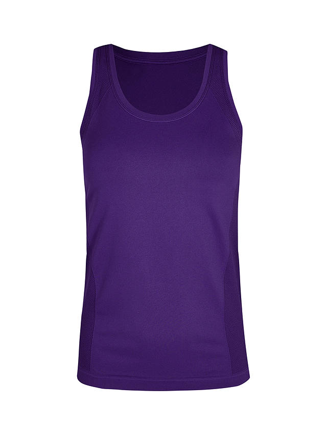 Sweaty Betty Athlete Seamless Workout Tank Top, Celestial Purple