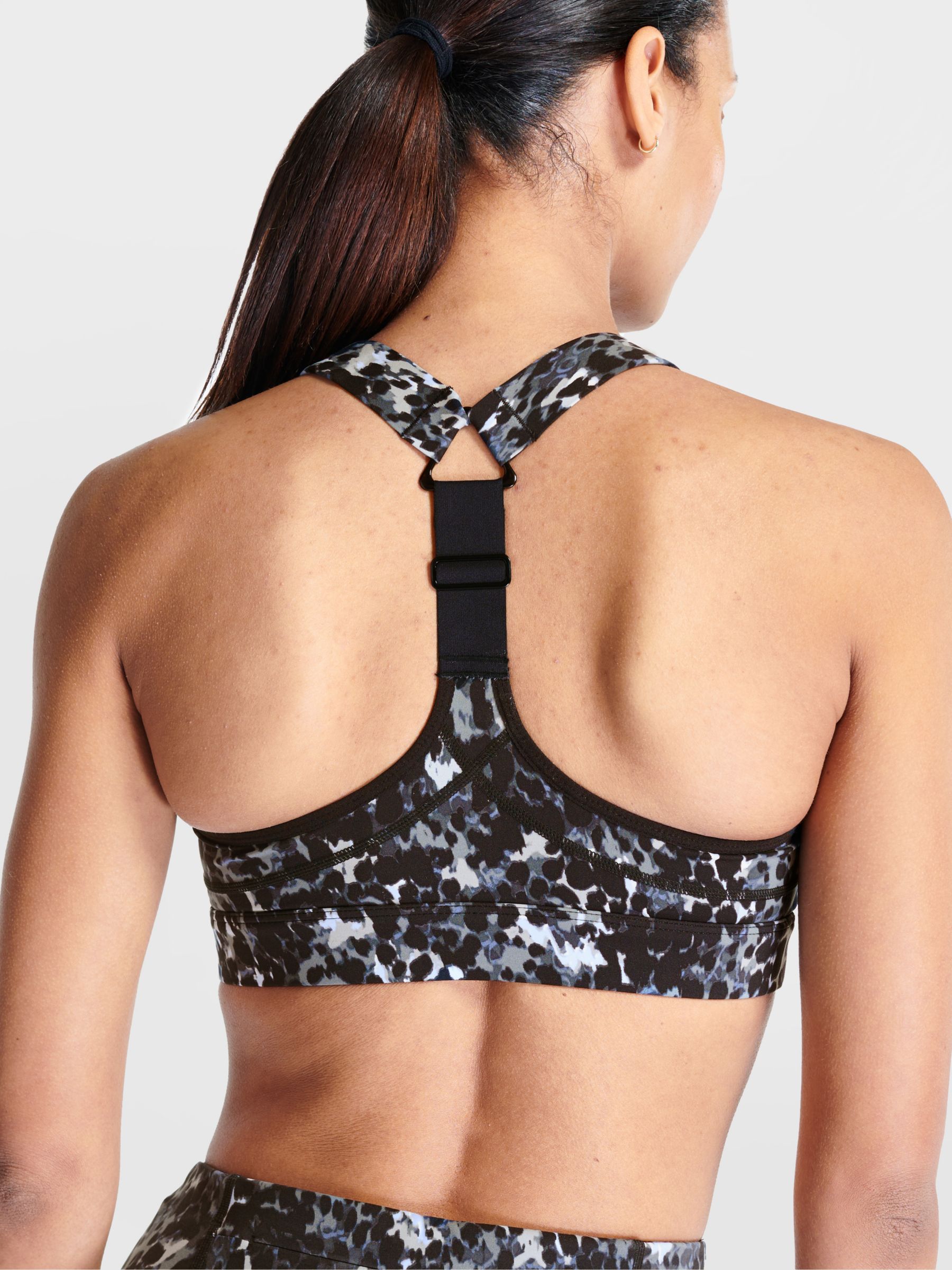 LLG ART FLOWERS: (7 Choices) Ladies Sports Bra. All-Over Print
