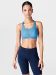 Sweaty Betty Ultra Run Sports Bra, Regatta Blue