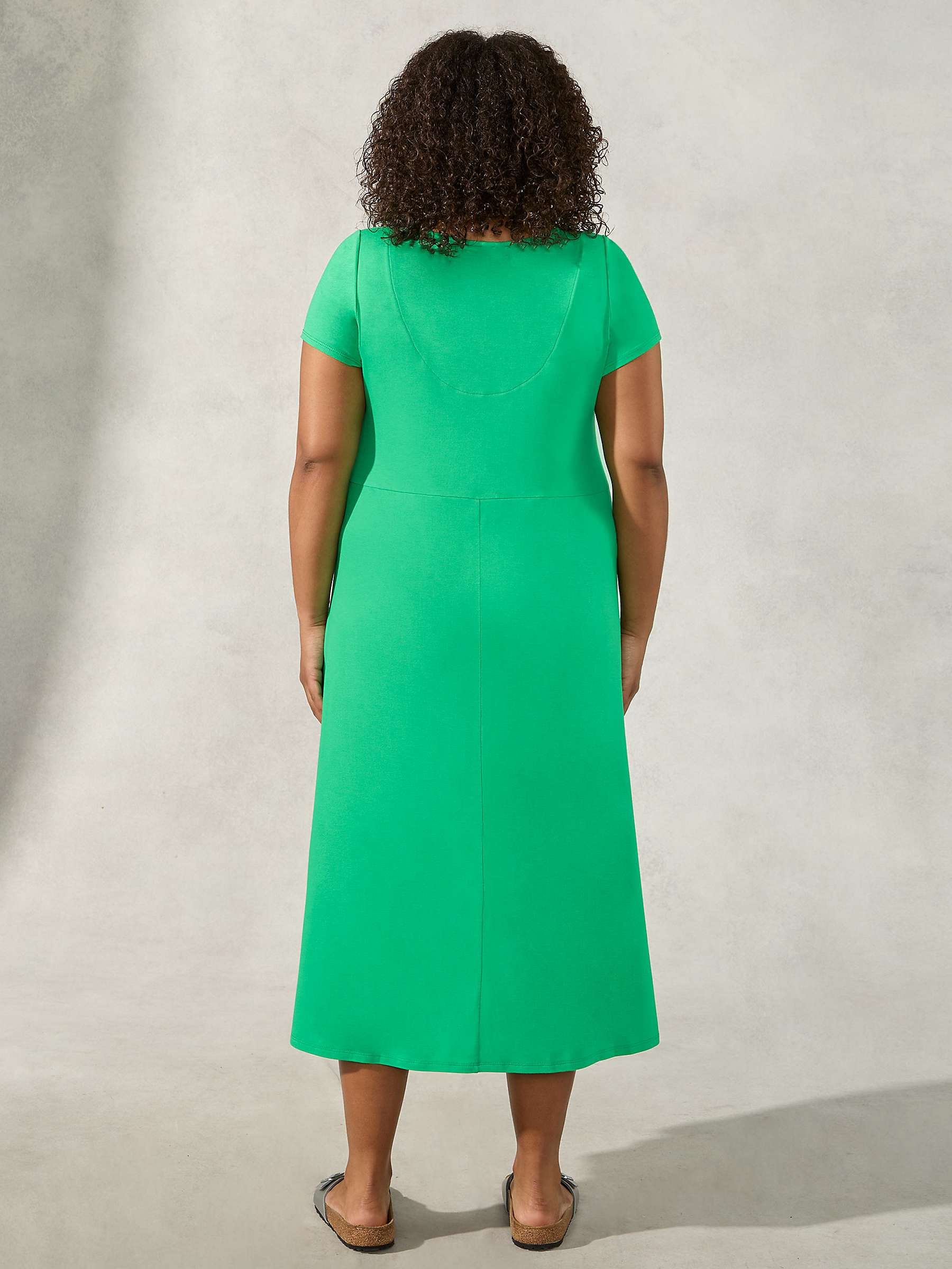 Buy Live Unlimited Jersey Maxi Dress, Green Online at johnlewis.com
