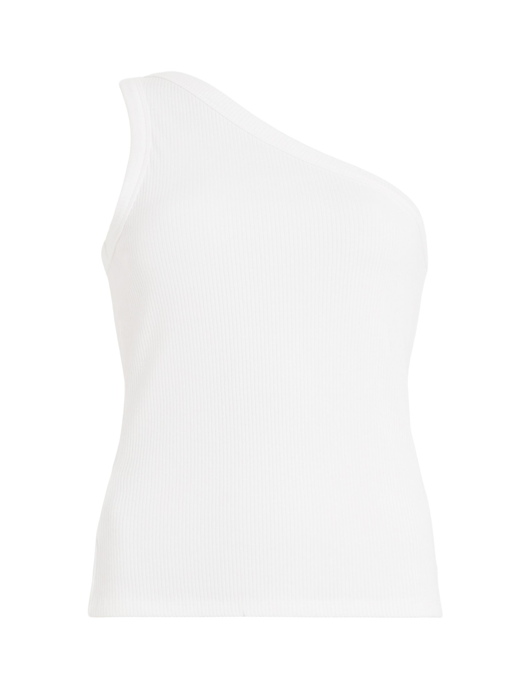 AllSaints Stef Tank Top, White at John Lewis & Partners