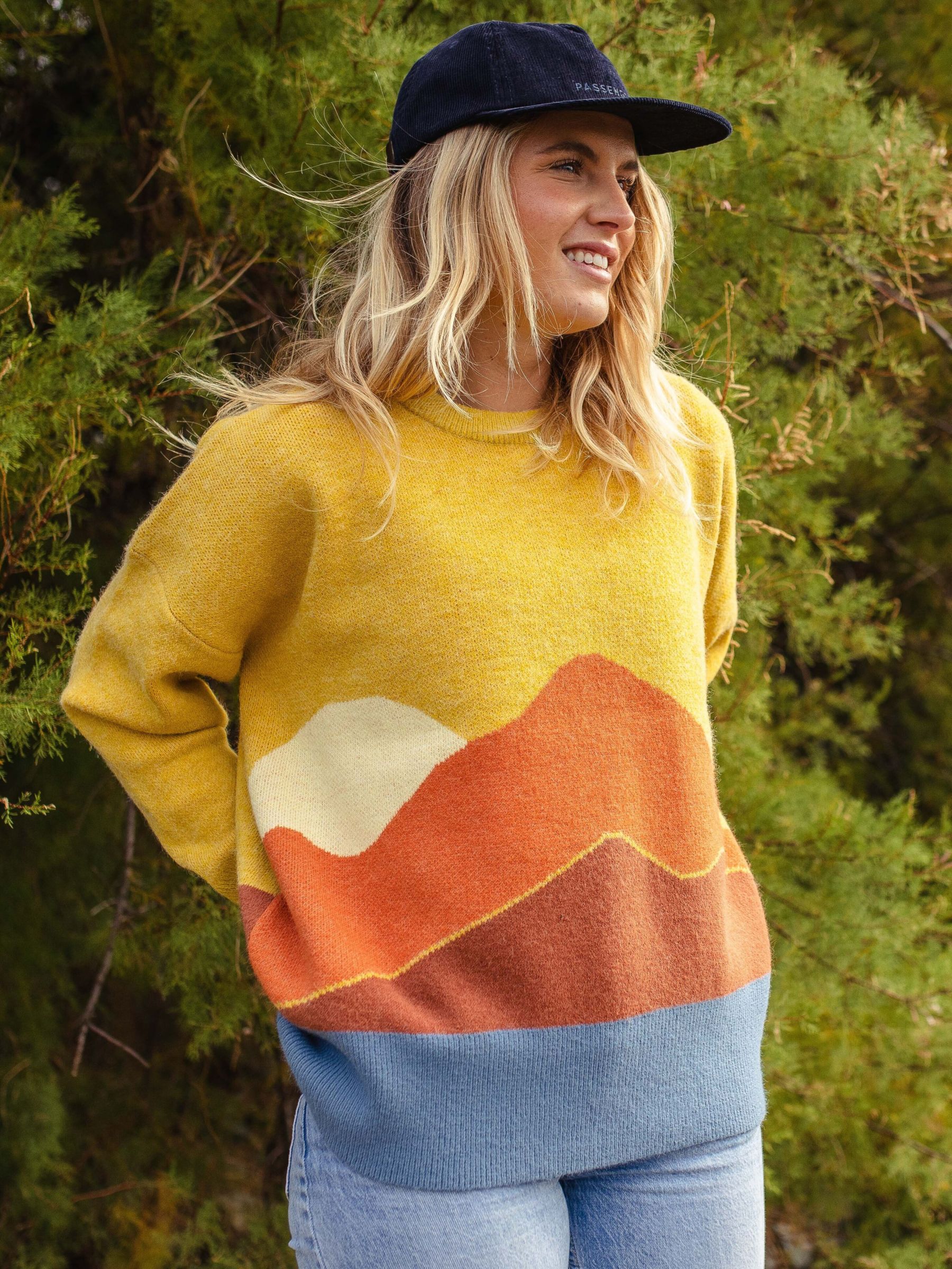 Passenger Vista Jumper, Amber Gold at John Lewis & Partners