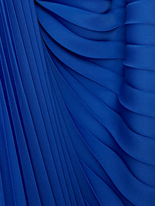 Phase Eight Yas Twist Neck Dress, Azure Blue