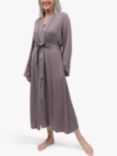 Nora Rose by Cyberjammies Evette Long Dressing Gown, Taupe