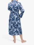 Cyberjammies Evette Floral Dressing Gown, Blue, Blue