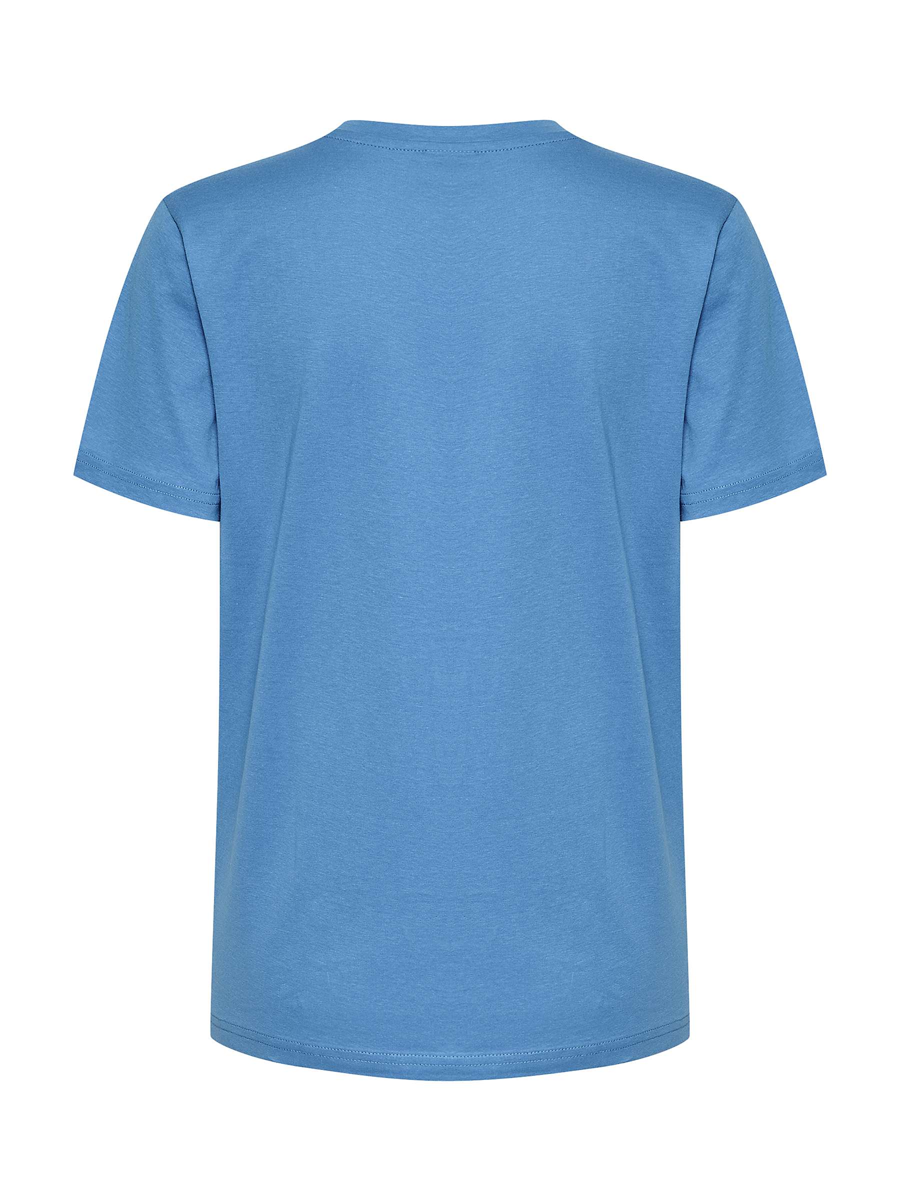 KAFFE Marin Short Sleeve T-Shirt, Regatta at John Lewis & Partners