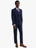 Ted Baker Munro Check Slim Fit Suit Jacket, Navy