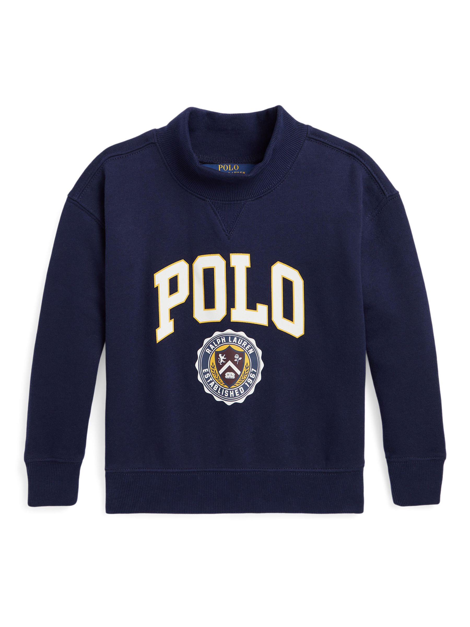 Ralph Lauren Kids Varsity Sweatshirt Navy 2 years