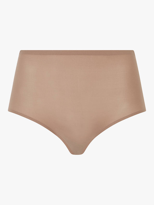 Chantelle Soft Stretch High Waisted Knickers, Coffee Latte