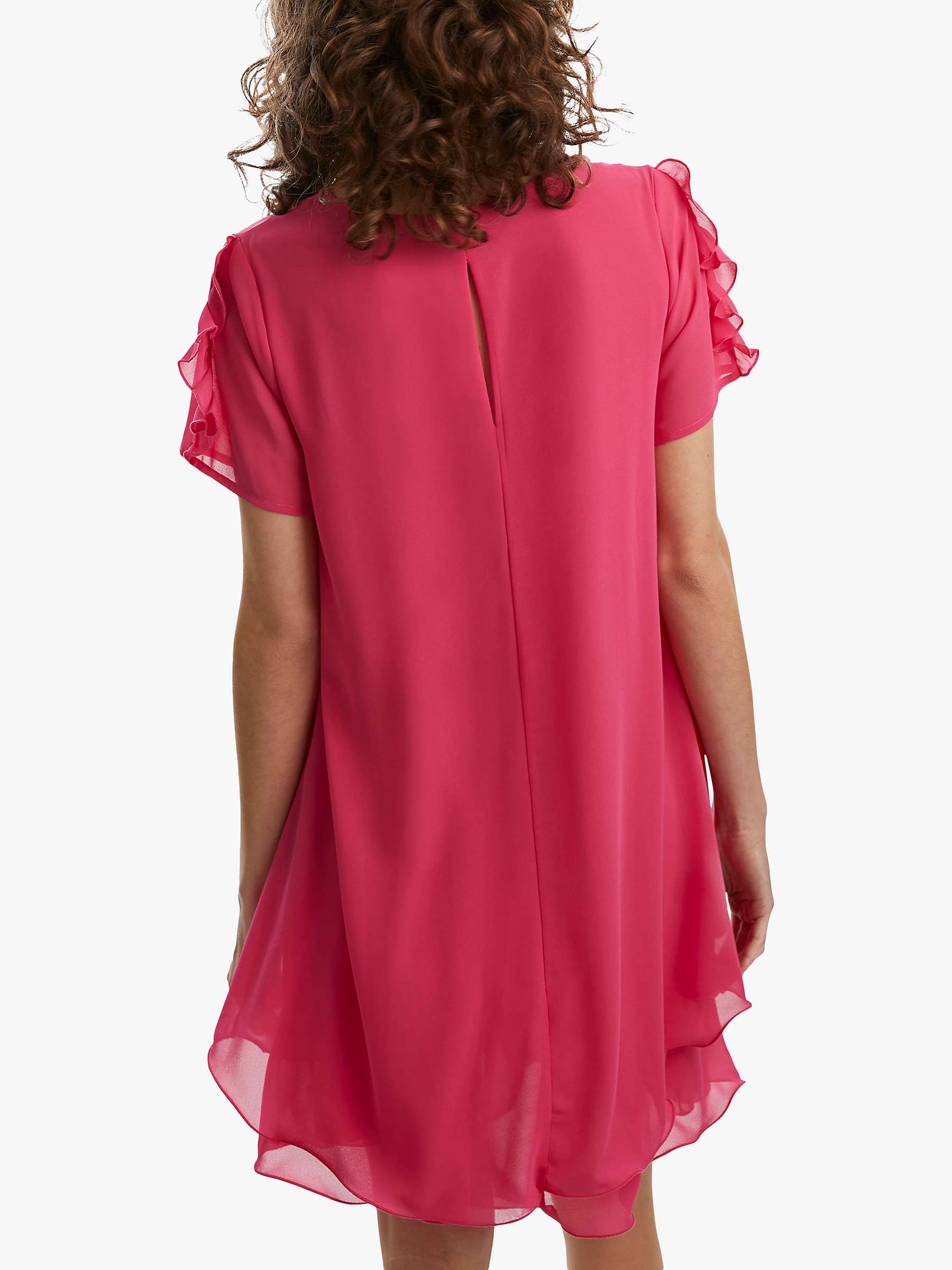 Buy James Lakeland Short Sleeve Wave Hem Dress Online at johnlewis.com