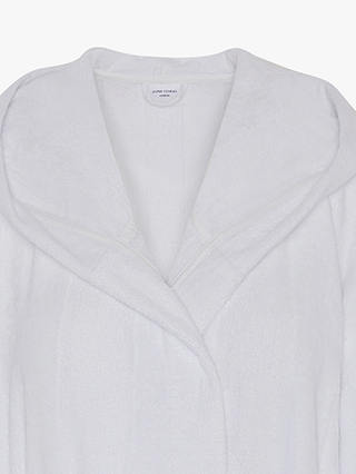 Jasper Conran London Unisex Soft Lightweight Dressing Gown, White