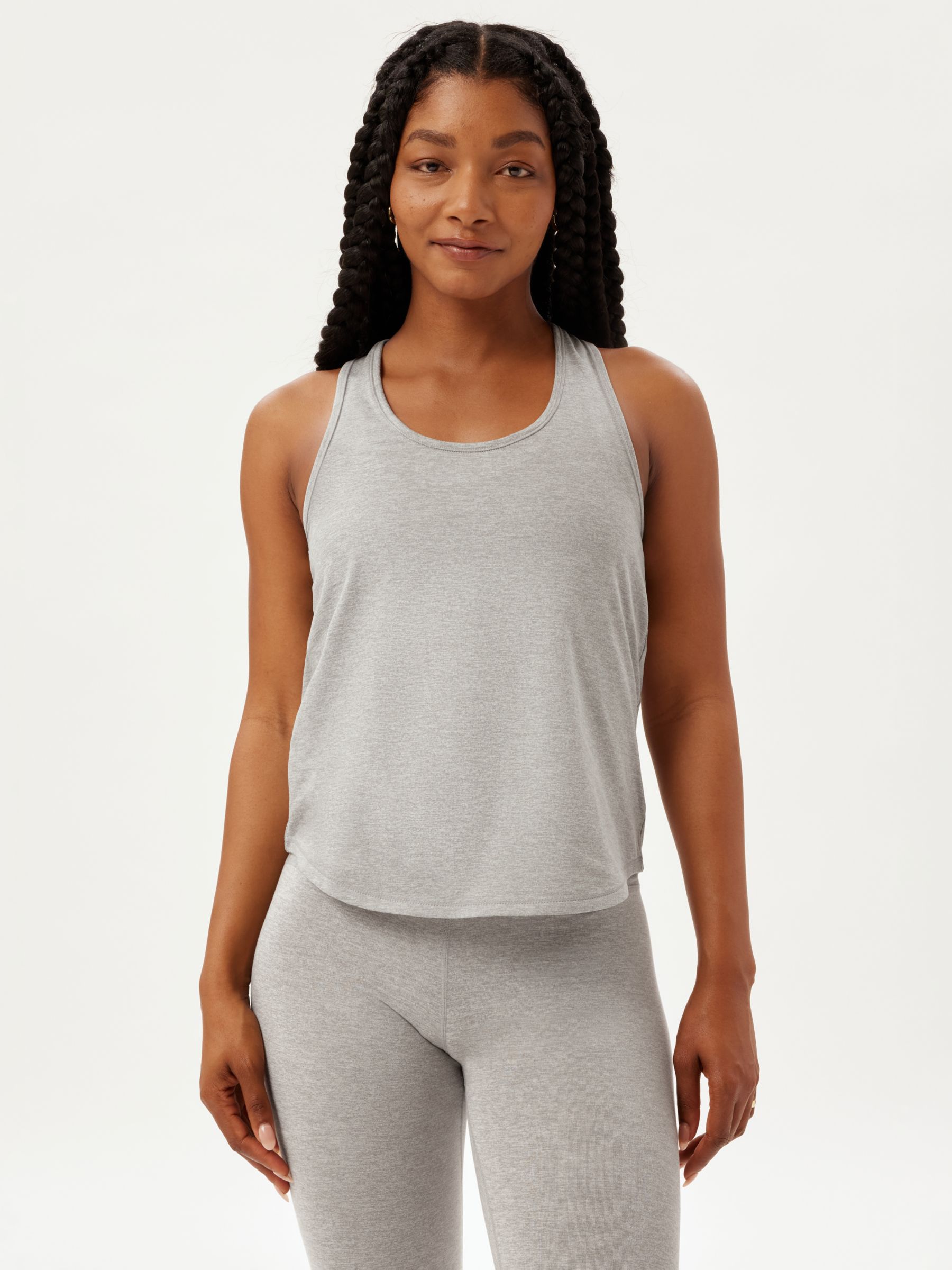 Girlfriend Collective Reset Relaxed Fit Tank Top, Coyote, S
