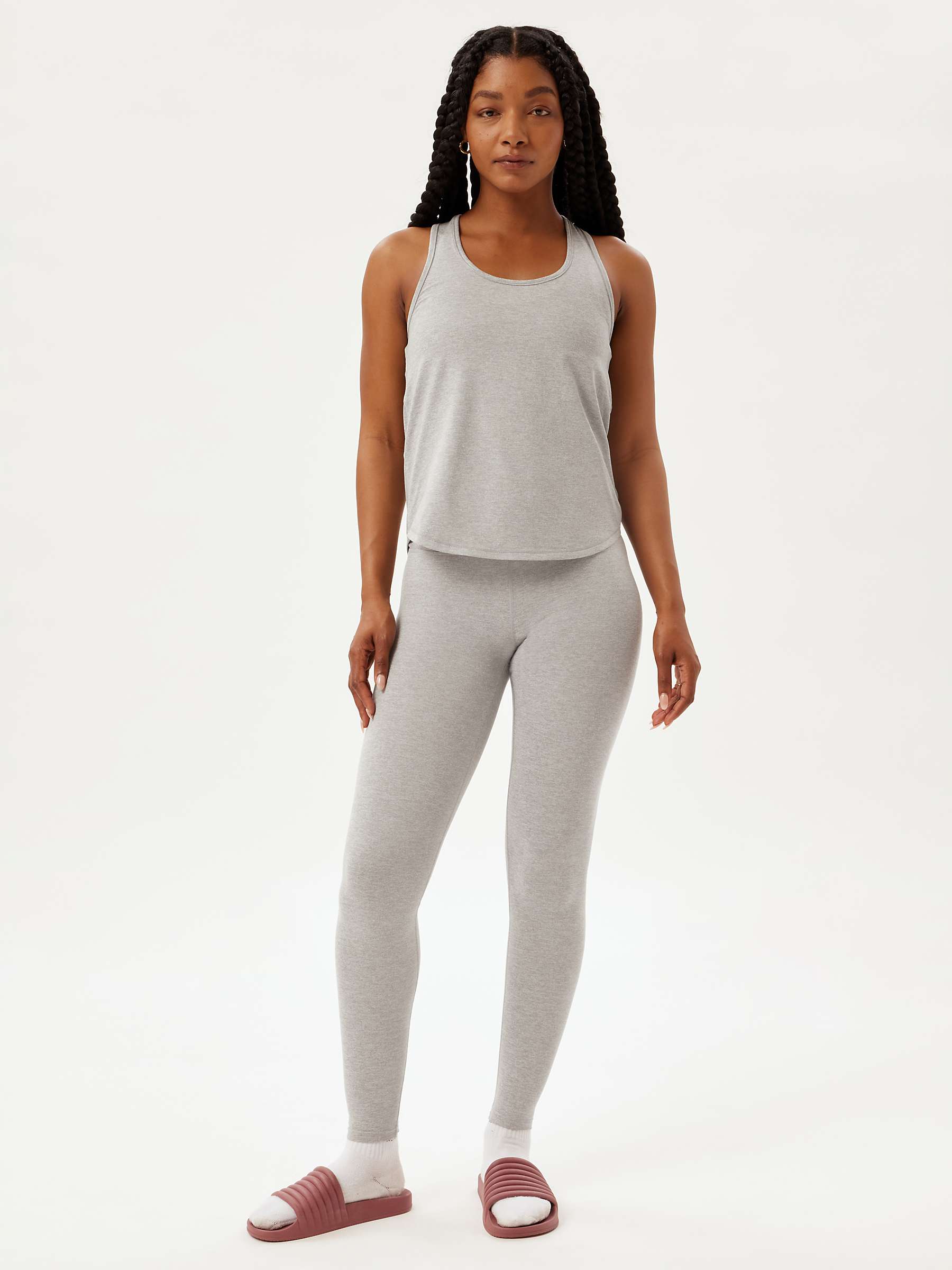 Buy Girlfriend Collective Reset Relaxed Fit Tank Top, Coyote Online at johnlewis.com