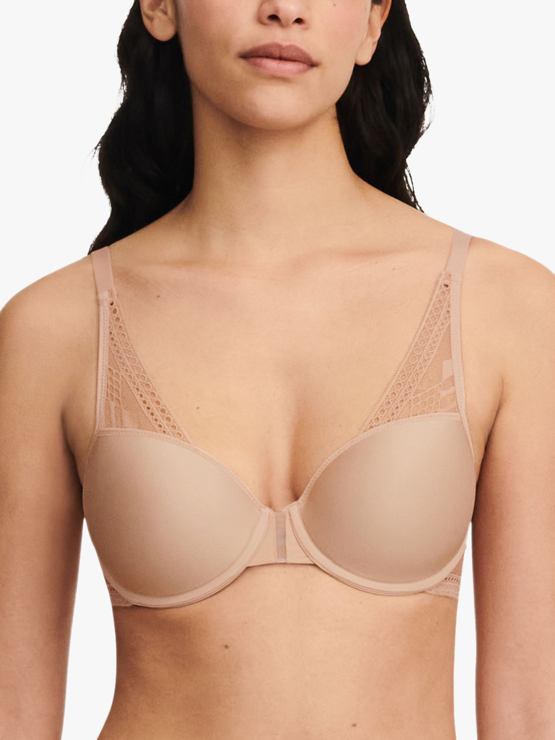 Passionata Thelma Plunge Bra T-Shirt Bras Lightly Padded Moulded