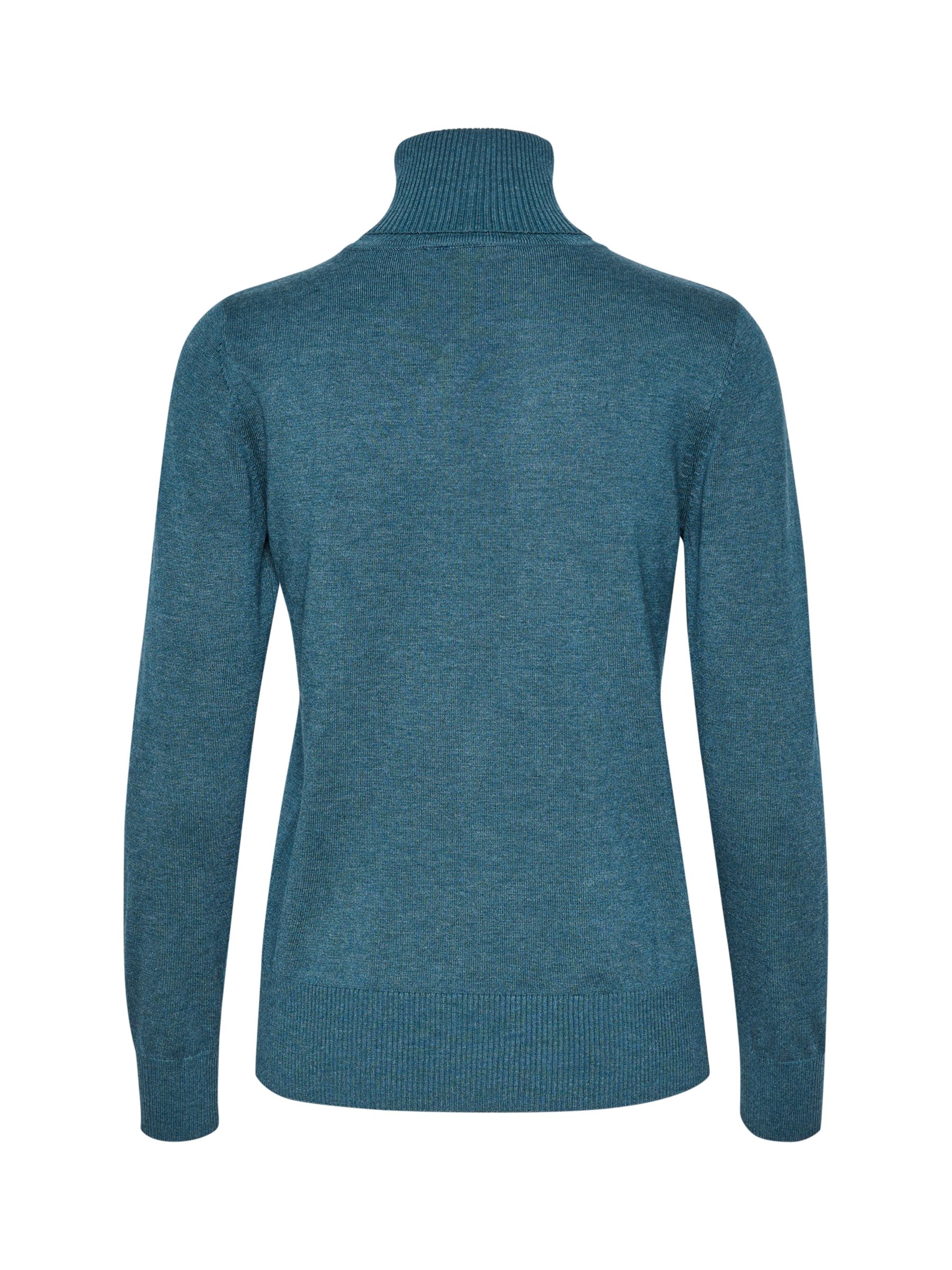 Saint Tropez Mila Roll Neck Jumper, Stargazer Melange at John Lewis ...