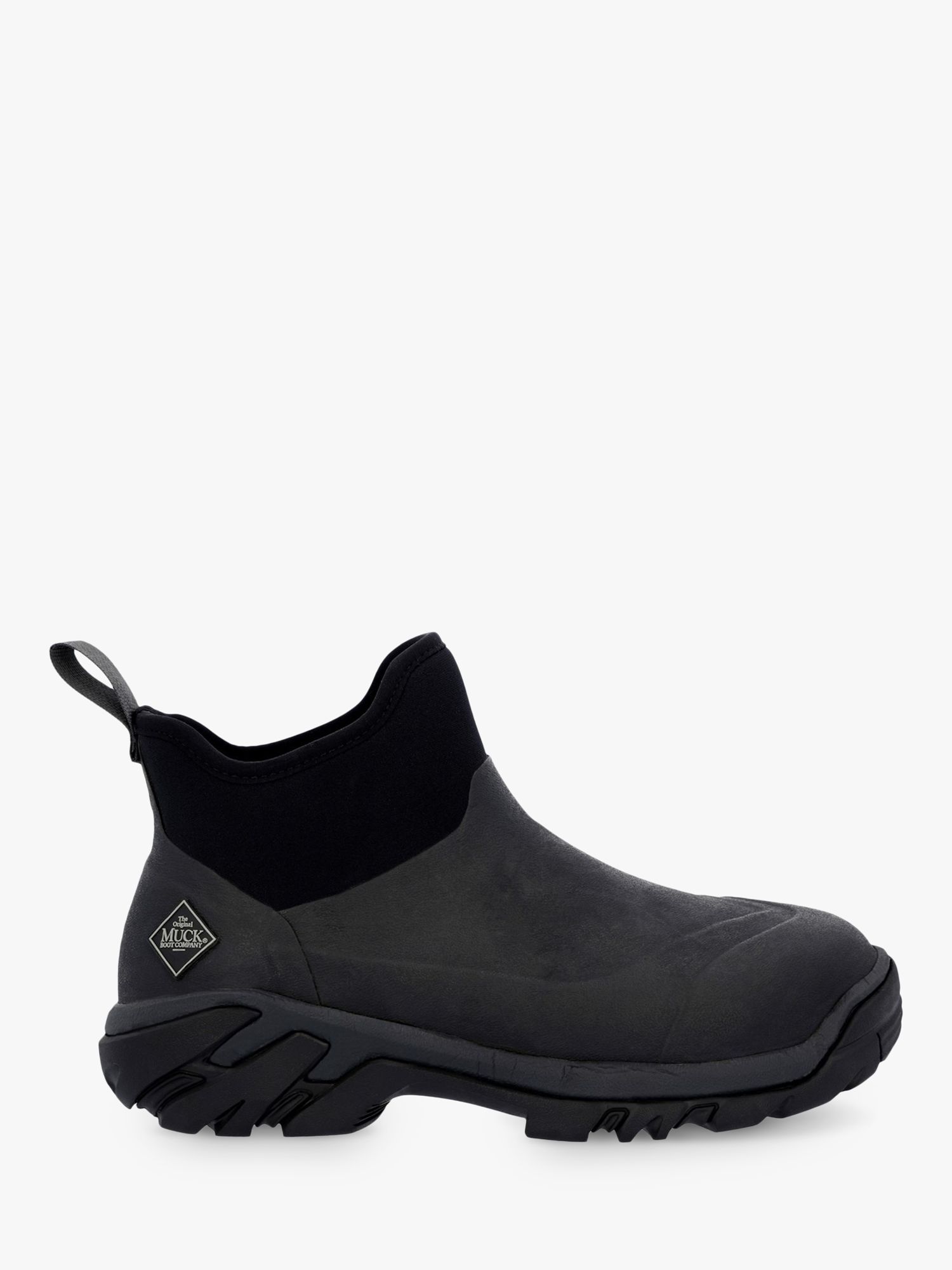 Muck Woody Sport Rubber Boots, Black at John Lewis & Partners