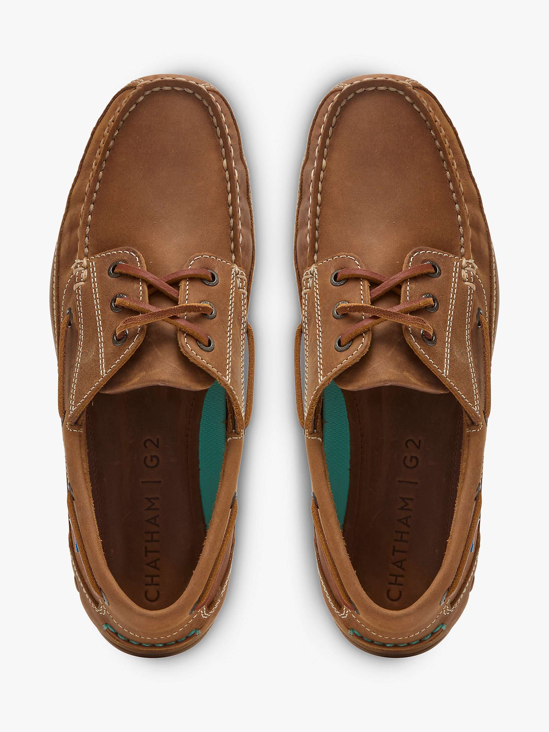 Buy Chatham Rockwell II G2 Leather Boat Shoes Online at johnlewis.com