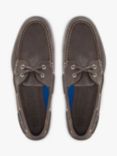 Chatham Deck II G2 Leather Boat Shoes, Grey Dark