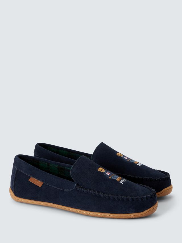 Navy ralph lauren online slippers