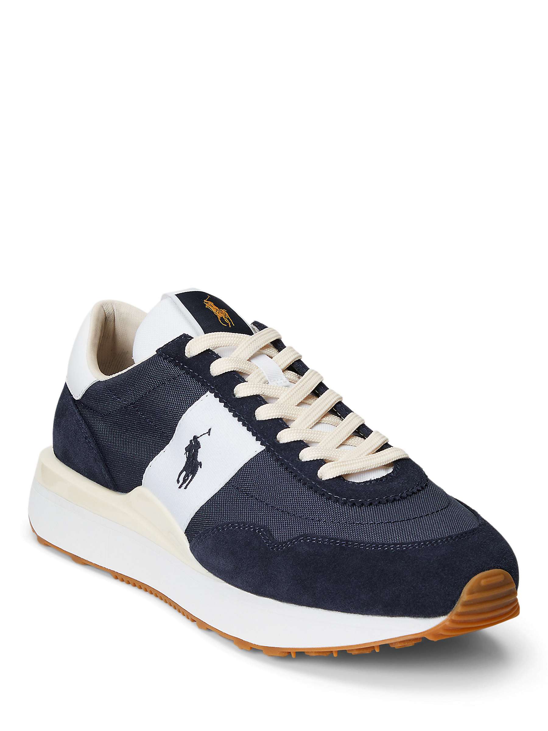 Buy Polo Ralph Lauren Train 89 Suede Trainers Online at johnlewis.com